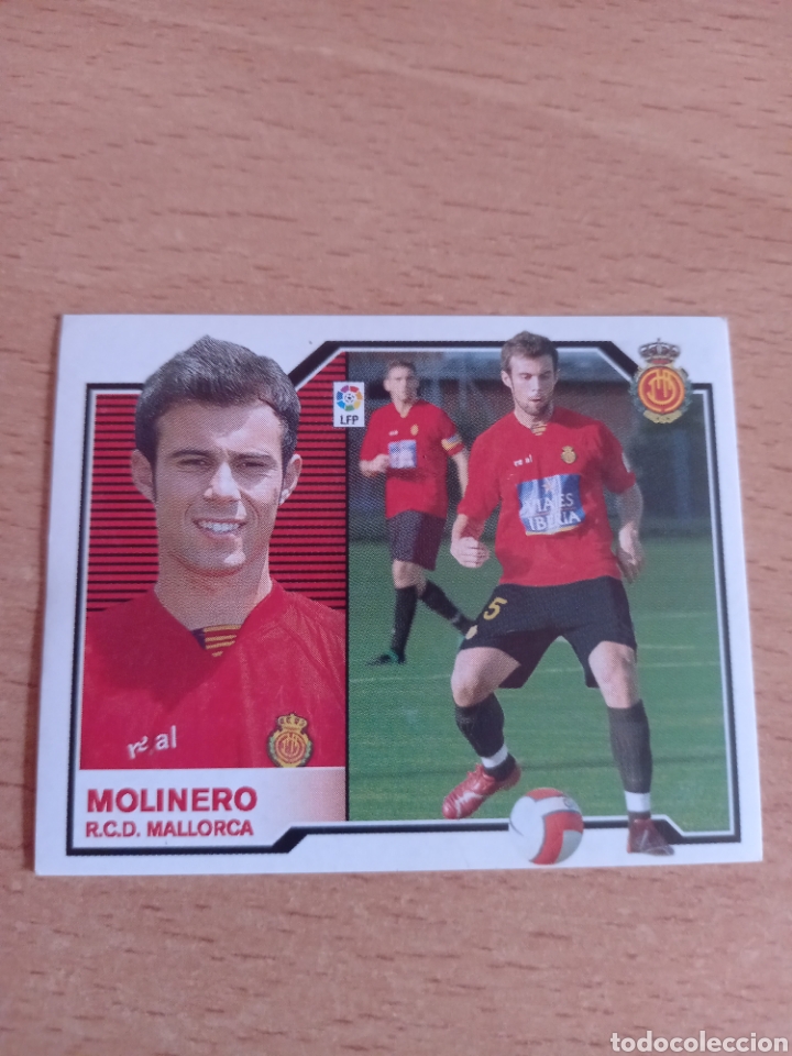 Fu&szlig;ball-Sticker: Molinero Mallorca liga 2007 2008 07 08 ediciones este