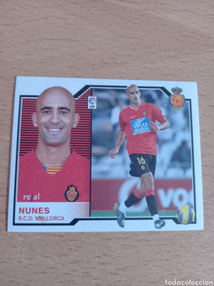 Cromos de F&uacute;tbol: Nunes Mallorca liga 2007 2008 07 08 ediciones este