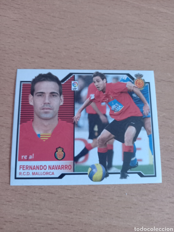 Cromos de Futebol: Fernando Navarro Mallorca liga 2007 2008 07 08 ediciones este