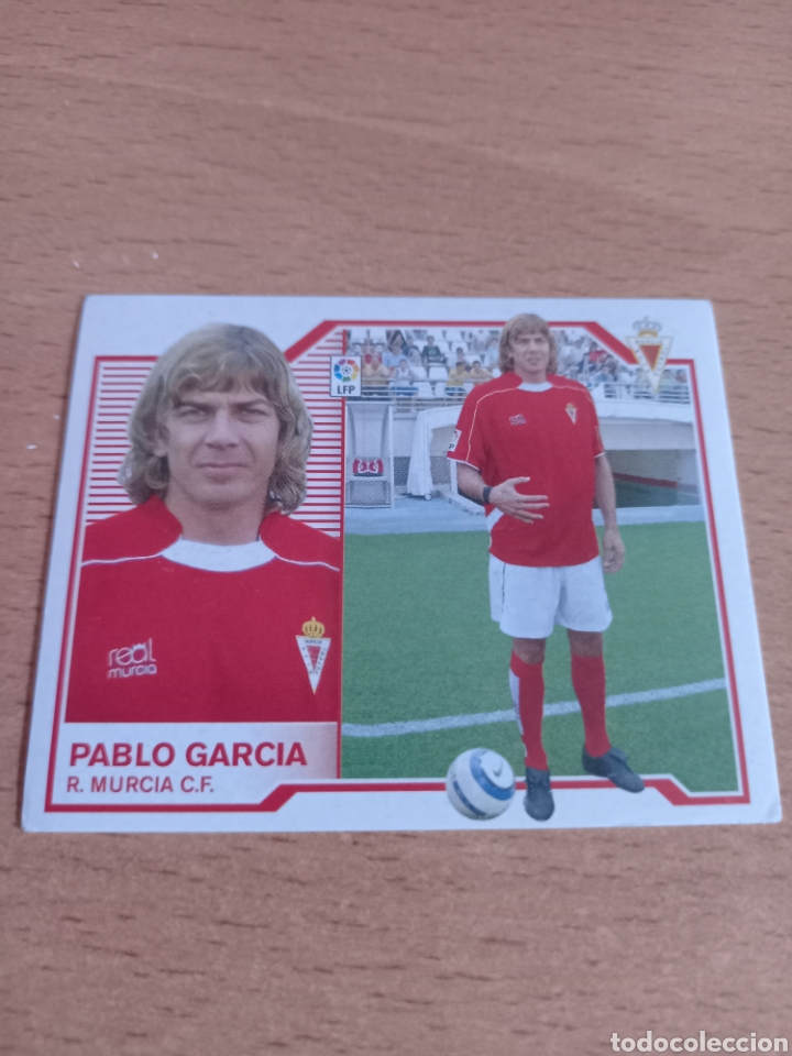 Cromos de F&uacute;tbol: Pablo Garc&iacute;a Real Murcia liga 2007 2008 07 08 ediciones este