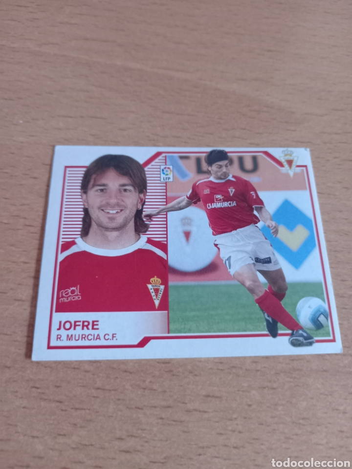 Cromos de f&uacute;tbol: Jofre Real Murcia liga 2007 2008 07 08 ediciones este