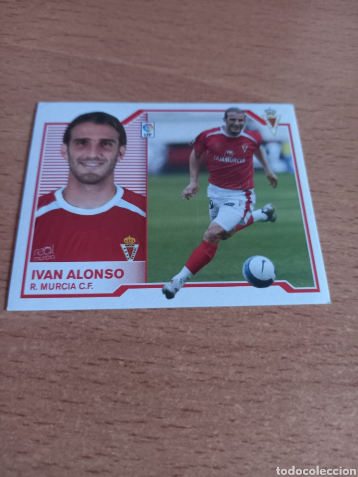 Fu&szlig;ball-Sticker: Iv&aacute;n Alonso Real Murcia liga 2007 2008 07 08 ediciones este