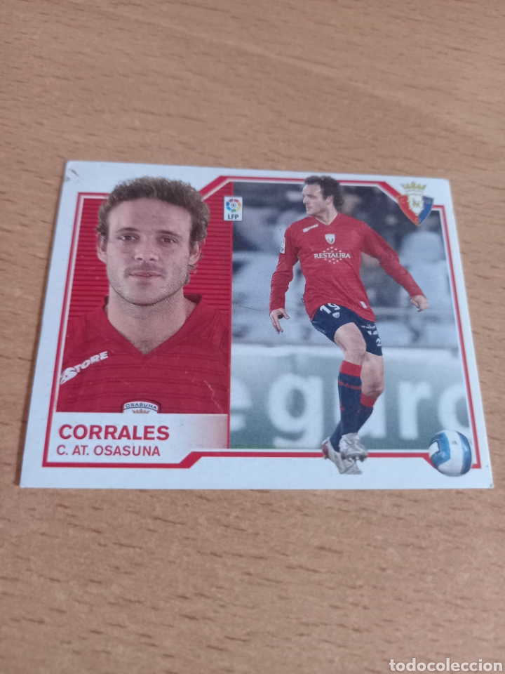 Football Stickers: Corrales Osasuna liga 2007 2008 07 08 ediciones este