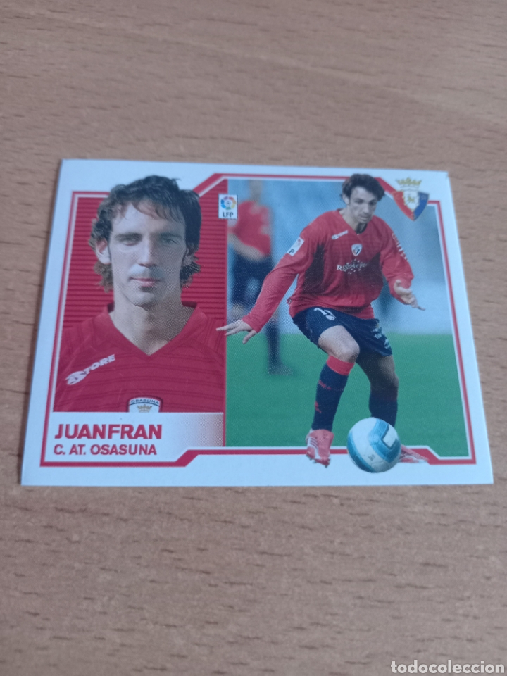 Figurine di Calcio: Juanfran Osasuna liga 2007 2008 07 08 ediciones este