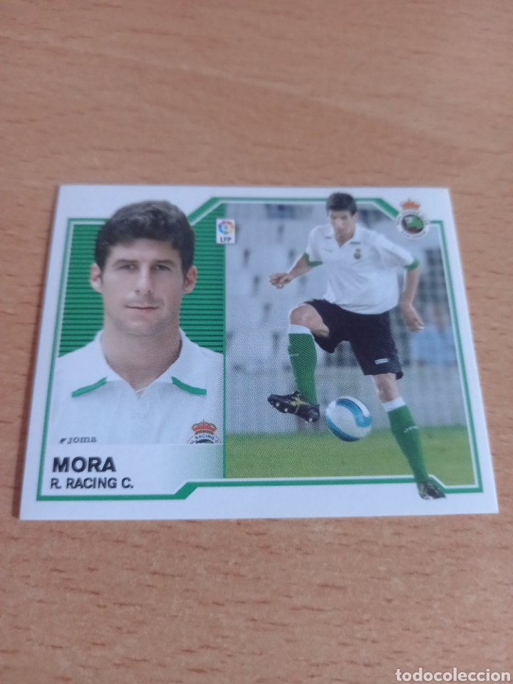 Football Stickers: Mora Racing de Santander liga 2007 2008 07 08 ediciones este