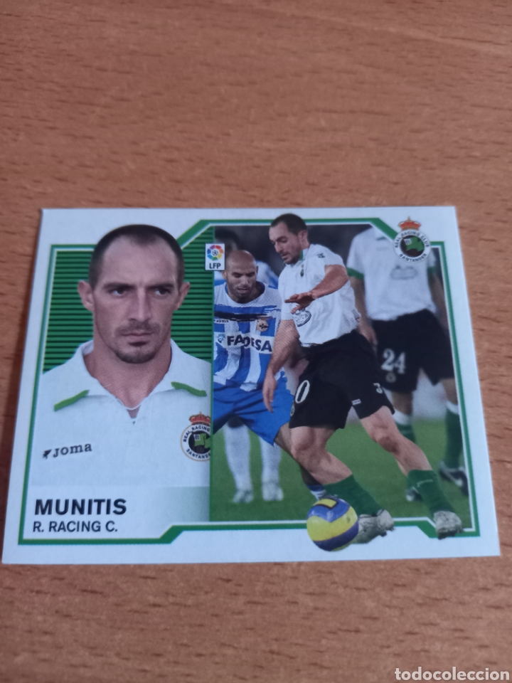 Fu&szlig;ball-Sticker: Munitis Racing de Santander liga 2007 2008 07 08 ediciones este