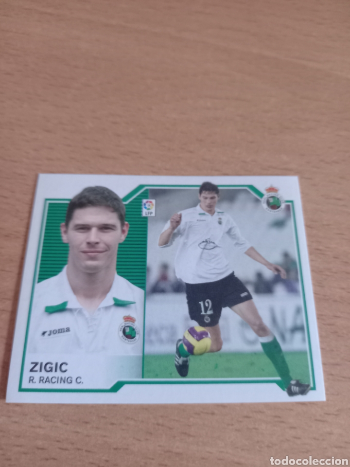 Fu&szlig;ball-Sticker: Zigic baja Racing de Santander liga 2007 2008 07 08 ediciones este
