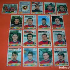 Cromos de Fútbol: LOTE DE 17 CROMOS - POP UP - SELECCIÓN ESPAÑOLA MUNDIAL FRANCIA / FRANCE 98 - PANINI - NUNCA PEGADOS. Lote 356328820