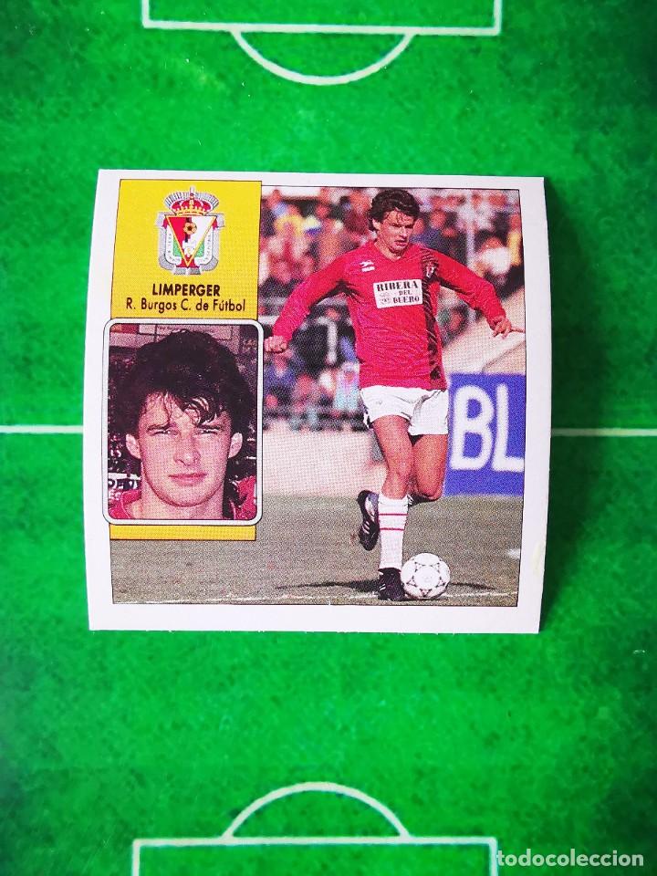 Cromos de Futebol: CROMO FUTBOL RECUPERADO 92 93 LIGA ESTE 1992 1993 REAL BURGOS CF LIMPERGER