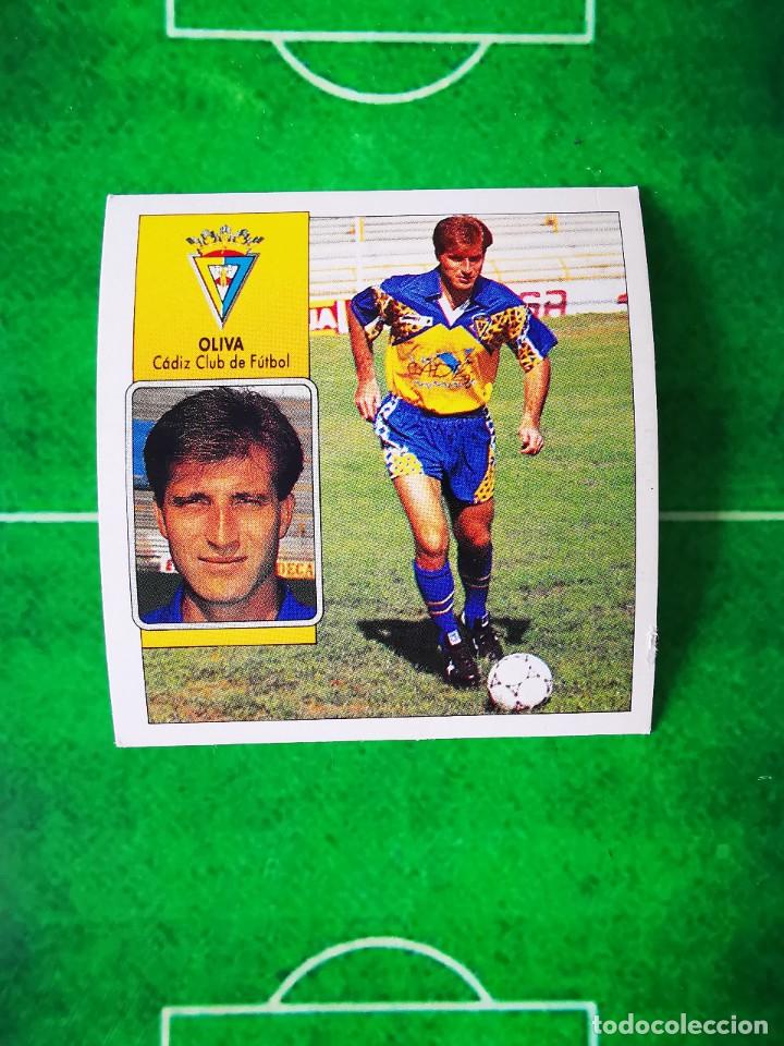 Fu&szlig;ball-Sticker: CROMO FUTBOL RECUPERADO 92 93 LIGA ESTE 1992 1993 CADIZ CF OLIVA