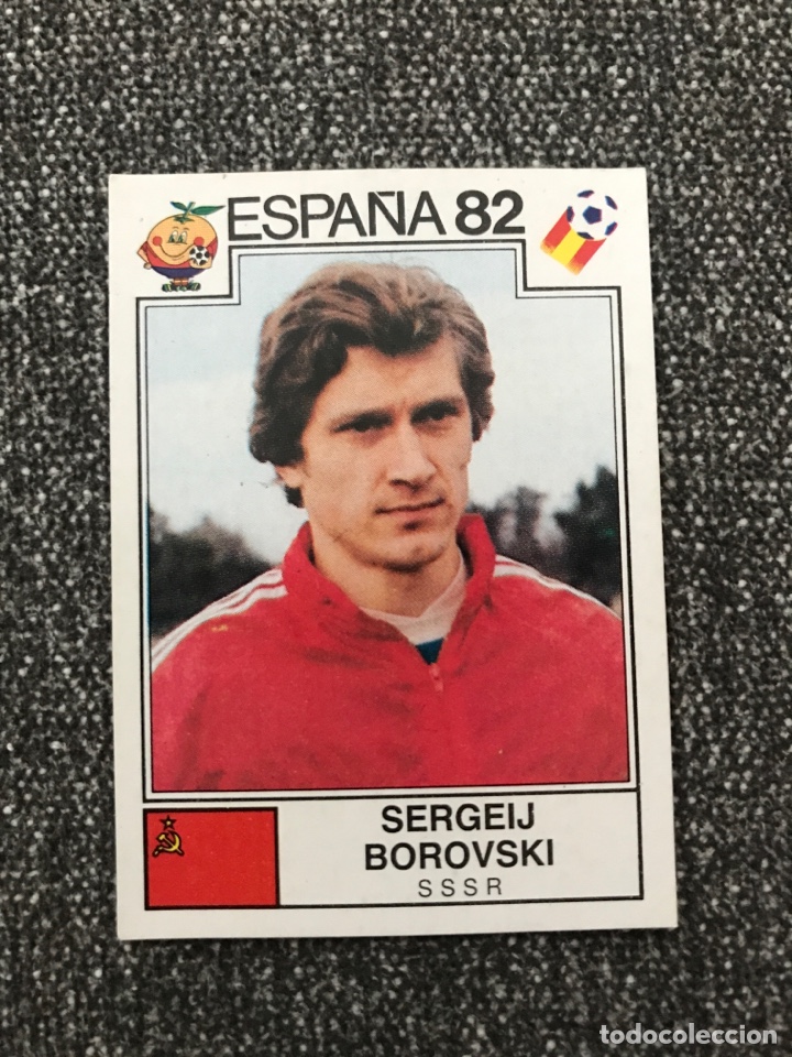Cromos de F&uacute;tbol: Cromo panini mundial Espa&ntilde;a 82 n&uacute;mero 389 Borovski - Sticker album world cup Spain 1982
