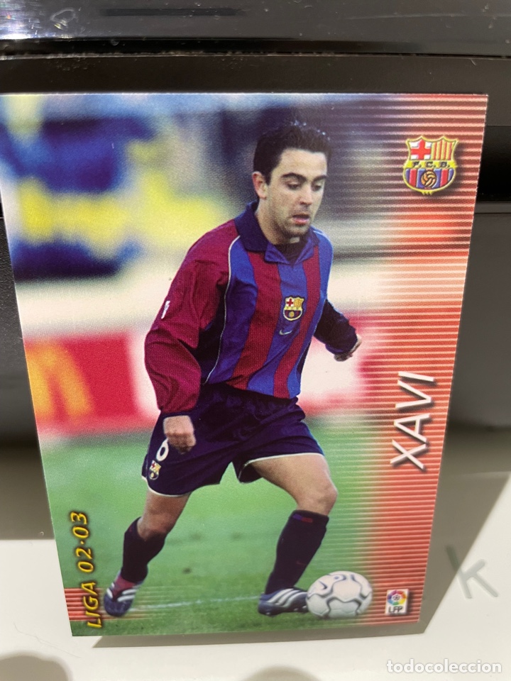 Cromos de f&uacute;tbol: Xavi 62 Megafichas 2002-03 Bar&ccedil;a - Foto 1