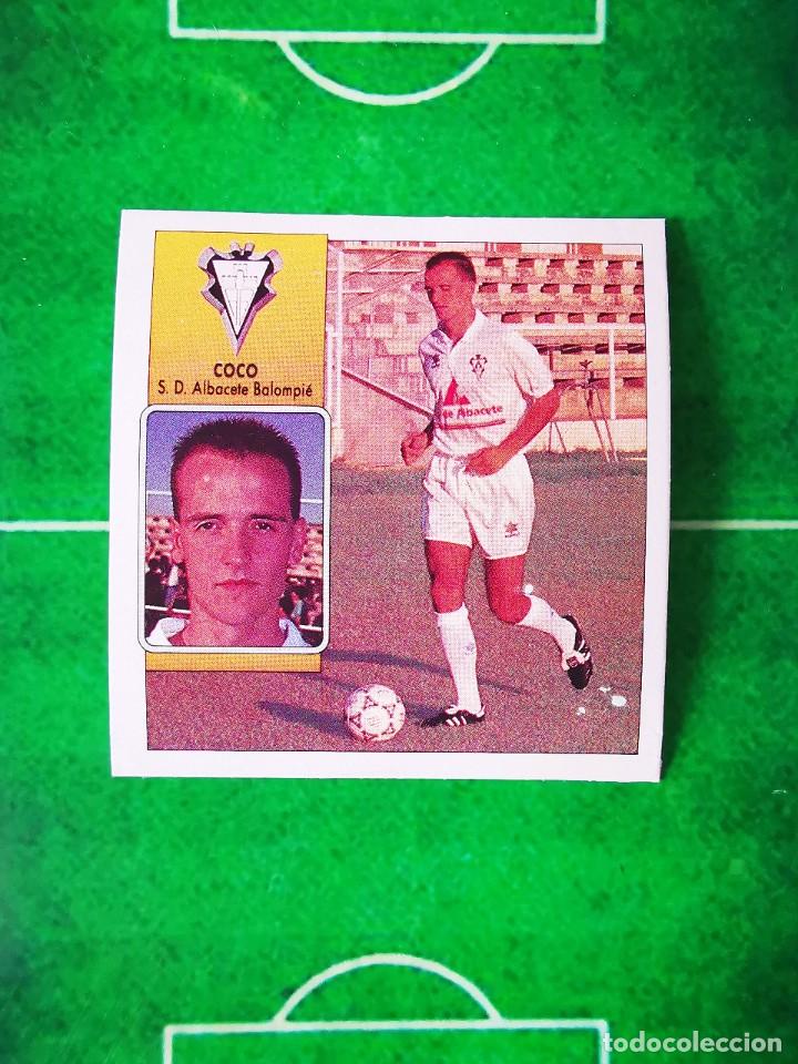 Cromos de Futebol: CROMO FUTBOL RECUPERADO 92 93 LIGA ESTE 1992 1993 SD ALBACETE COCO