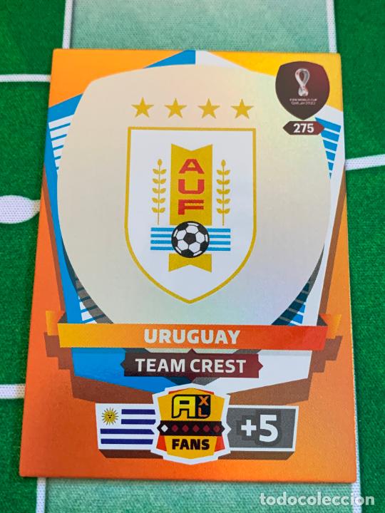 Fu&szlig;ball-Sticker: 275. Team Crest (Uruguay) Adrenalyn FIFA World Cup Qatar 2022 PANINI