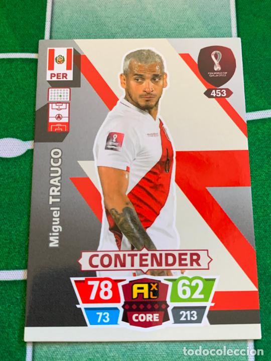 Cromos de F&uacute;tbol: 453. Miguel Trauco (Peru) Adrenalyn FIFA World Cup Qatar 2022 PANINI