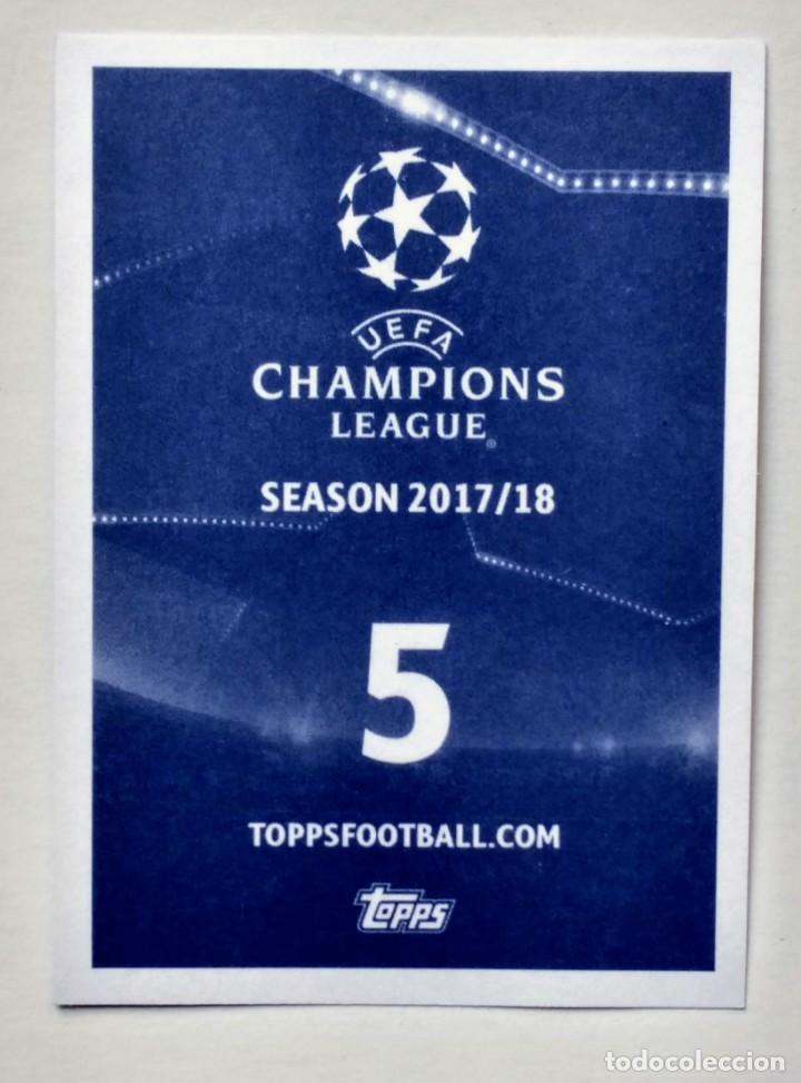 Topps UEFA Champions League CL 2017/2018 Cristiano Ronaldo Foil sticker #5