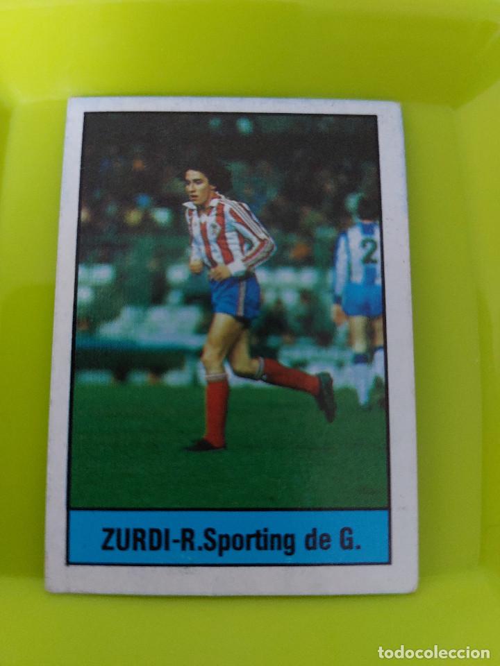 Figurine di Calcio: ZURDI SPORTING GIJON LISEL 1985 1986 CROMO FUTBOL LIGA 85 86 &ndash; NUEVO SIN PEGAR