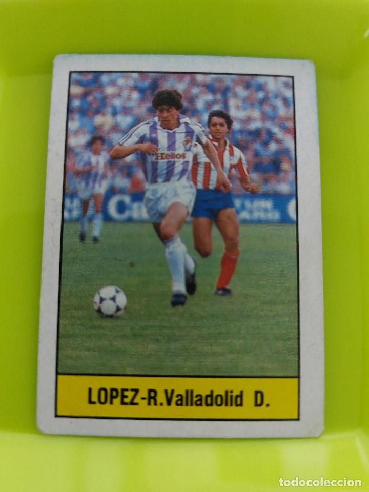 Football Stickers: LOPEZ VALLADOLID LISEL 1985 1986 CROMO FUTBOL LIGA 85 86 &ndash; NUEVO SIN PEGAR