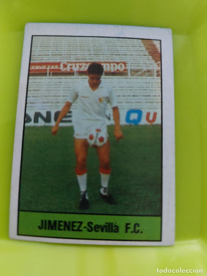 Fu&szlig;ball-Sticker: JIMENEZ SEVILLA LISEL 1985 1986 CROMO FUTBOL LIGA 85 86 &ndash; NUEVO SIN PEGAR