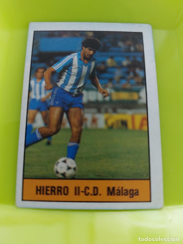 Fu&szlig;ball-Sticker: HIERRO II MALAGA LISEL 1985 1986 CROMO FUTBOL LIGA 85 86 &ndash; NUEVO SIN PEGAR