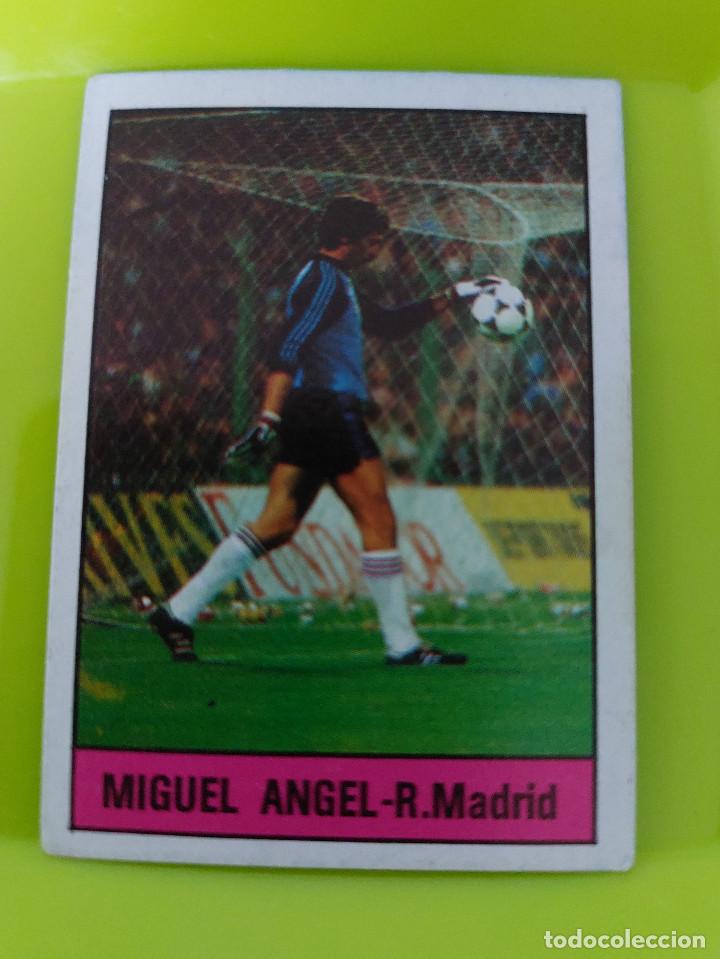 Fu&szlig;ball-Sticker: MIGUEL ANGEL REAL MADRID LISEL 1985 1986 CROMO FUTBOL LIGA 85 86 &ndash; NUEVO SIN PEGAR