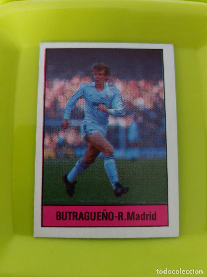 Fu&szlig;ball-Sticker: BUTRAGUE&Ntilde;O R. MADRID LISEL 1985 1986 CROMO FUTBOL LIGA 85 86 &ndash; NUEVO SIN PEGAR