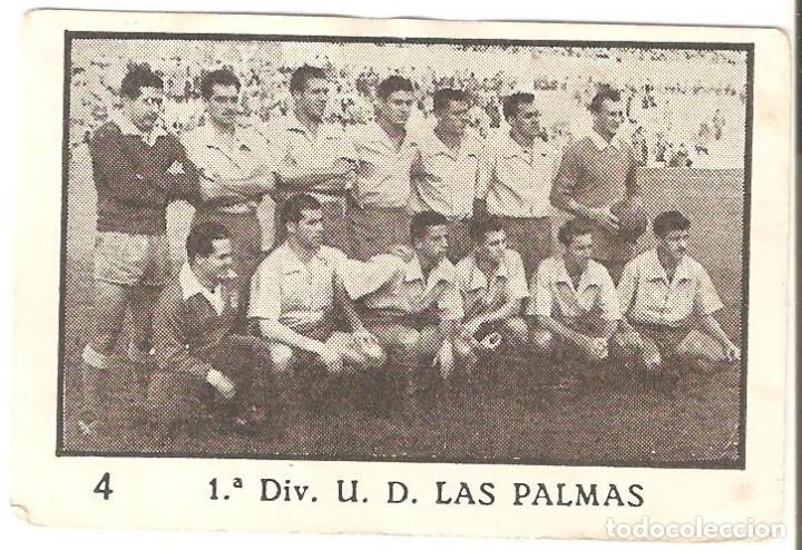 Cromos de Futebol: CROMO FUTBOL U.D. LAS PALMAS LIGA 1955-56 A&Ntilde;O 1955-1956 6 X 4 CENTIMETROS