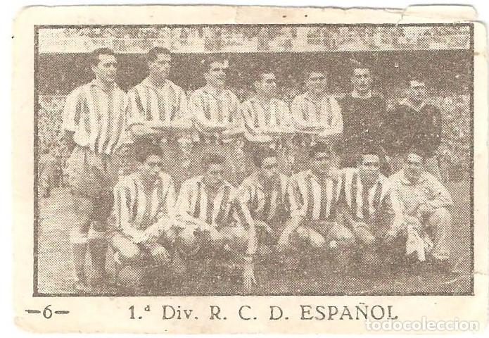 Cromos de Futebol: CROMO FUTBOL C.D. ESPA&Ntilde;OL LIGA 1955-56 A&Ntilde;O 1955-1956 6 X 4 CENTIMETROS