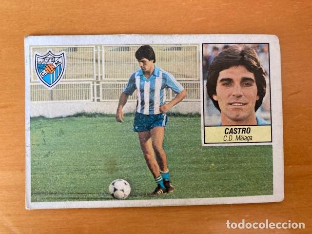Cromos de f&uacute;tbol: CASTRO MALAGA 84-85 ESTE RECUPERADO - Foto 1