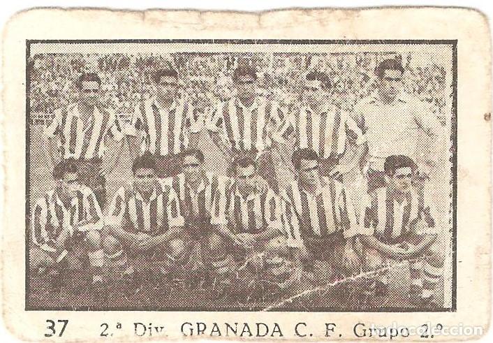 Cromos de Futebol: CROMO FUTBOL GRANADA C.F. LIGA 1955-56 2&ordm; DIVISION GRUPO 2&ordm; A&Ntilde;O 1955-1956 6 X 4 CENTIMETROS
