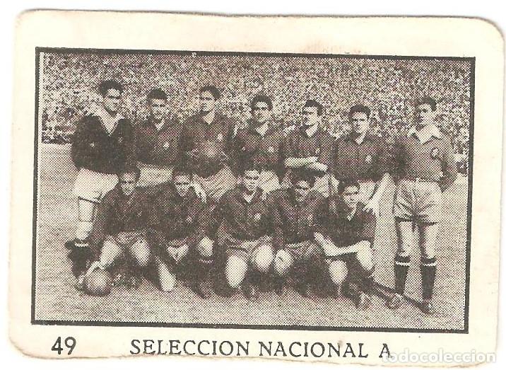 Cromos de Futebol: CROMO FUTBOL SELECCION NACIONAL A LIGA 1955-56 2&ordm; DIVISION GRUPO 2&ordm; A&Ntilde;O 1955-1956 6 X 4 CENTIMETROS