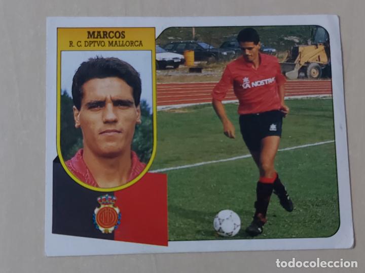 Fu&szlig;ball-Sticker: BAJA MARCOS - LIGA ESTE 1991 92 - CROMO RECUPERADO BUEN ESTADO