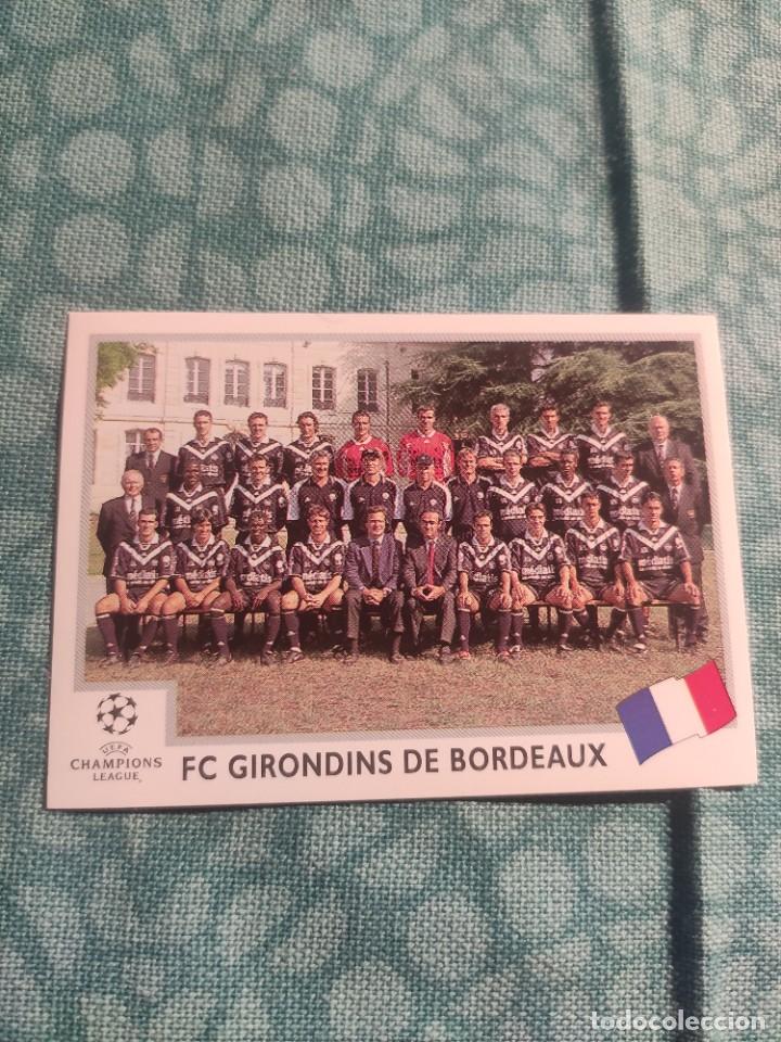 Fu&szlig;ball-Sticker: 256 UCL 99/2000 PANINI FC GIRONDINS DE BORDEAUX TEAM -- CROMO NUNCA PEGADO CHAMPIONS LEAGUE 1999 00