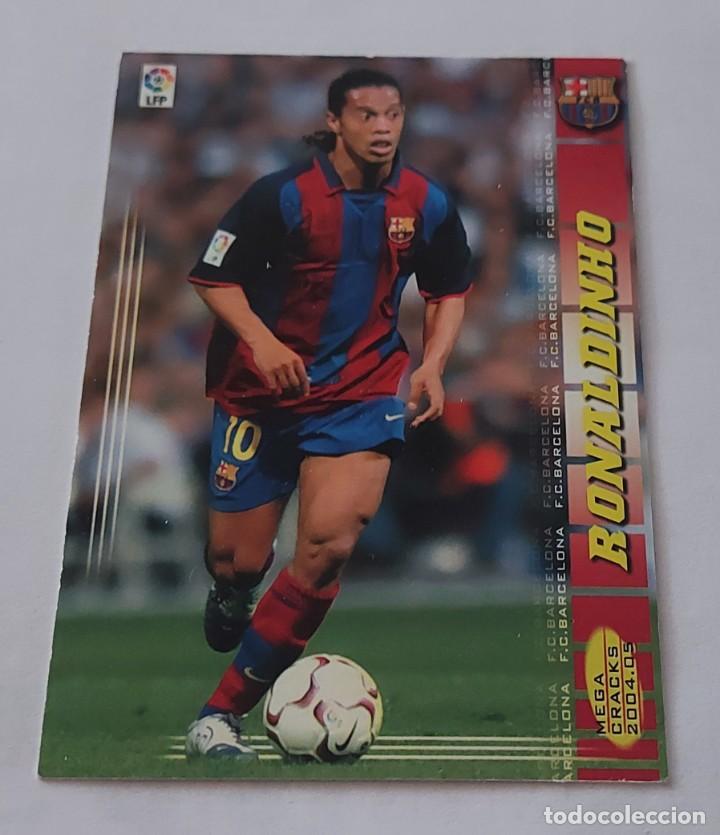 Cromos de f&uacute;tbol: RONALDINHO 68 MEGACRACKS 2004 2005 - Foto 1