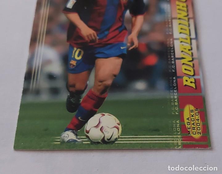 Cromos de f&uacute;tbol: RONALDINHO 68 MEGACRACKS 2004 2005 - Foto 2