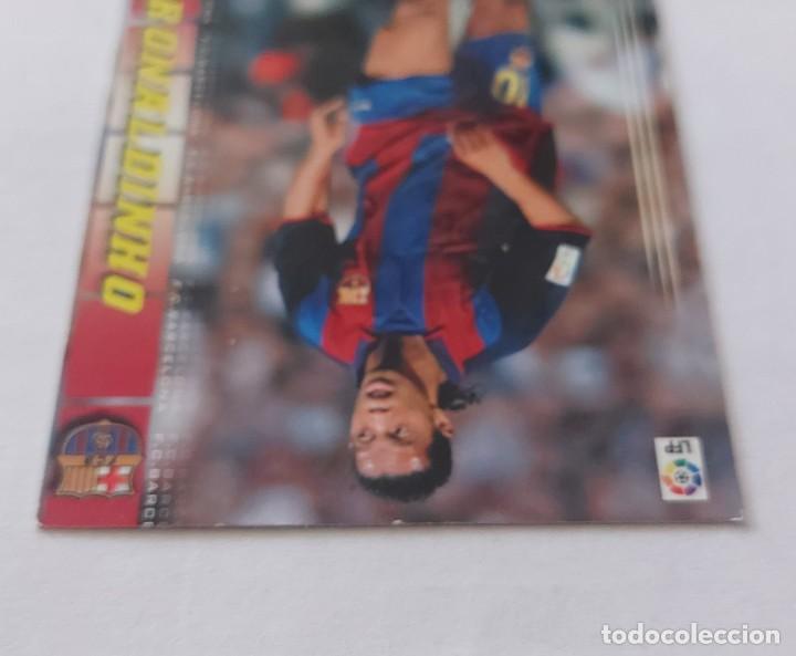Cromos de f&uacute;tbol: RONALDINHO 68 MEGACRACKS 2004 2005 - Foto 3