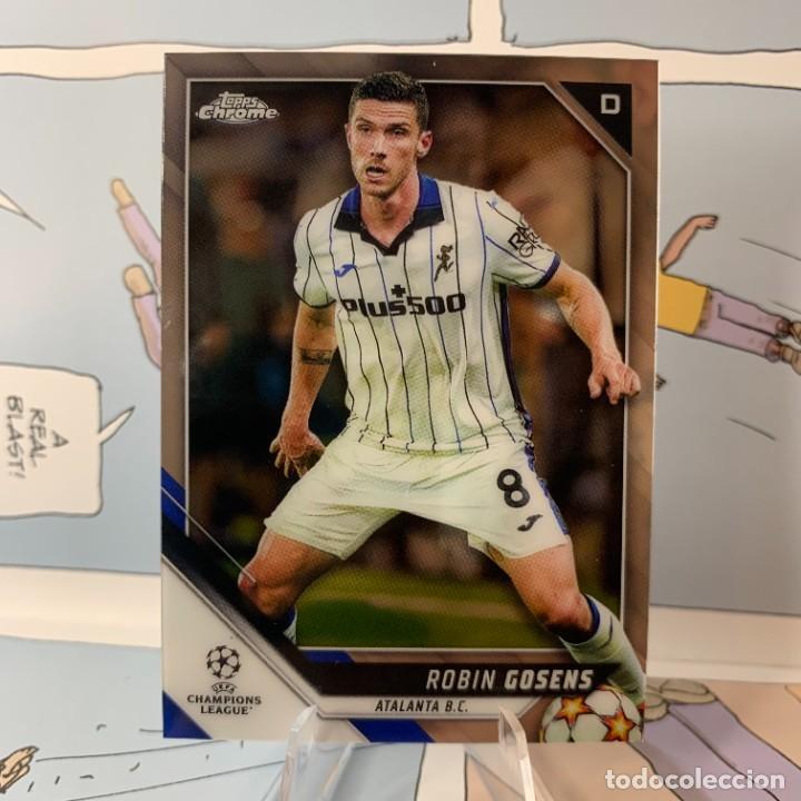 Cromos de F&uacute;tbol: GOSENS 92 - ATALANTA - TOPPS CHROME UCL CHAMPIONS LEAGUE SOCCER 21 22 - NUEVA