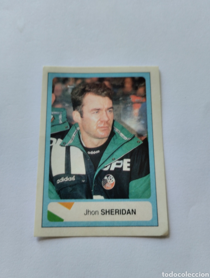 Cromos de F&uacute;tbol: 251 Jhon SHERIDAN (EIRE) CROMO MUNDIAL ESTADOS UNIDOS 94 EDICIONES ESTADIO USA 1994