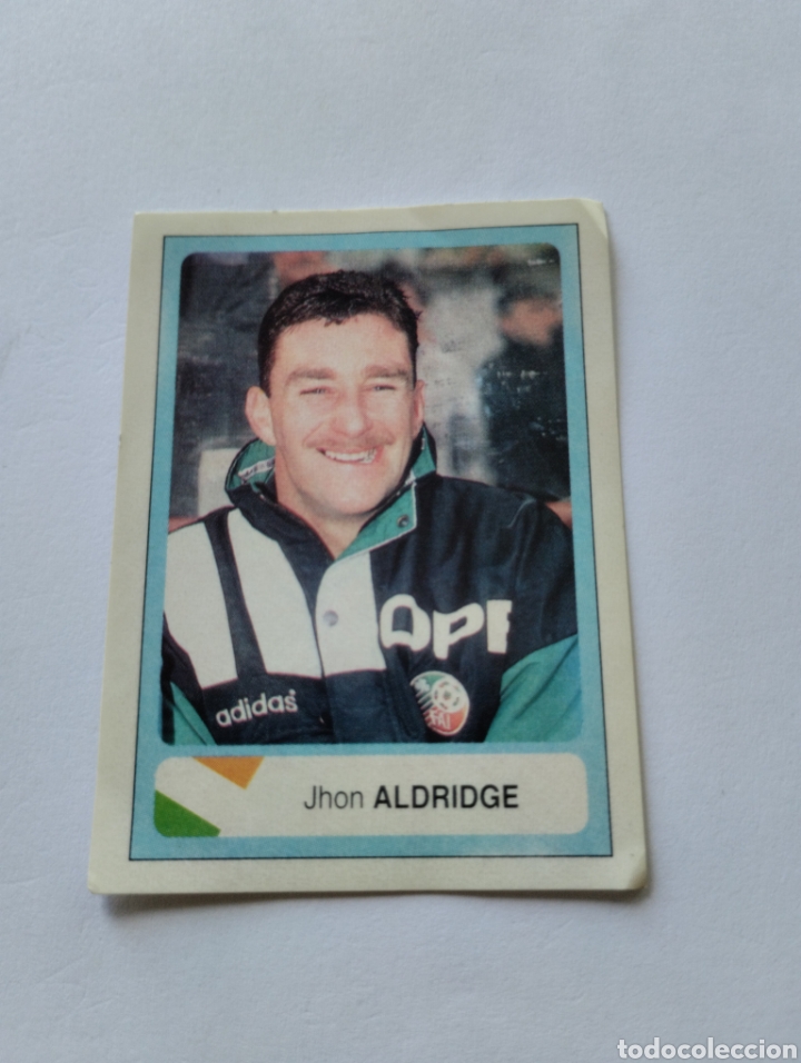 Cromos de F&uacute;tbol: 254 Jhon ALDRIDGE (EIRE) CROMO MUNDIAL ESTADOS UNIDOS 94 EDICIONES ESTADIO USA 1994