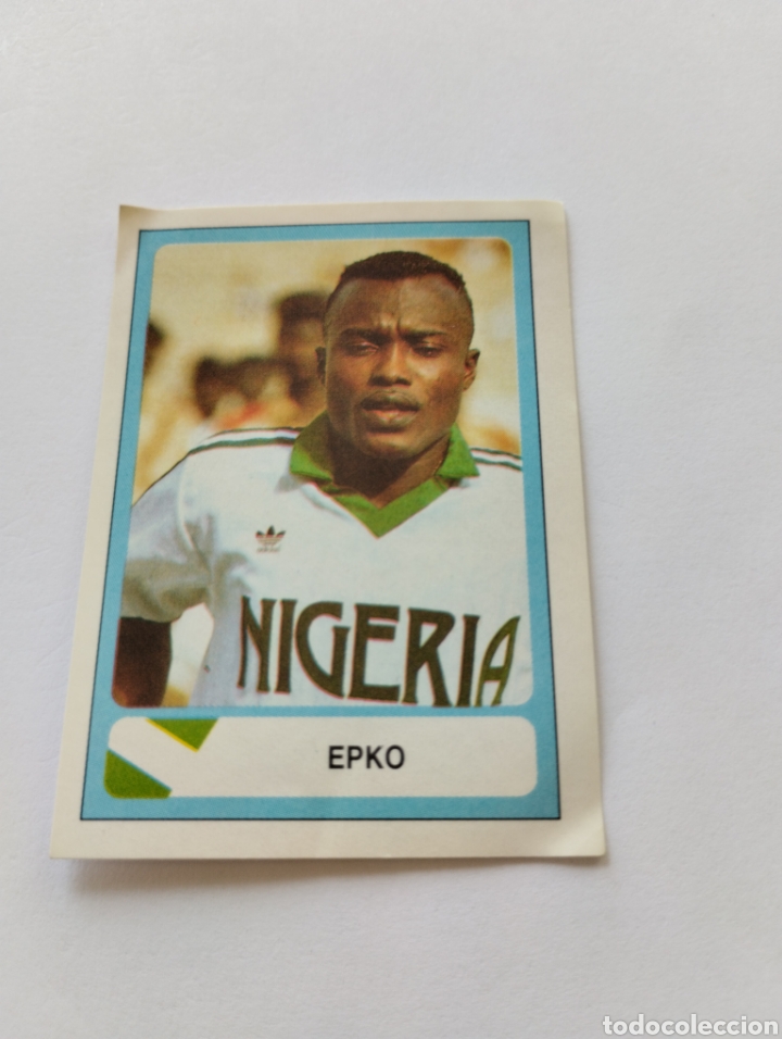 Fu&szlig;ball-Sticker: 324 EPKO (NIGERIA) CROMO MUNDIAL ESTADOS UNIDOS 94 EDICIONES ESTADIO USA 1994