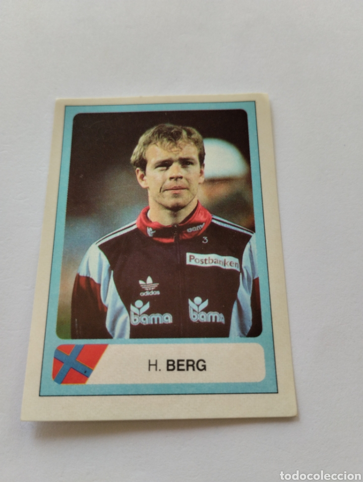 Fu&szlig;ball-Sticker: 337 H.BERG ( NORUEGA) CROMO MUNDIAL ESTADOS UNIDOS 94 EDICIONES ESTADIO USA 1994
