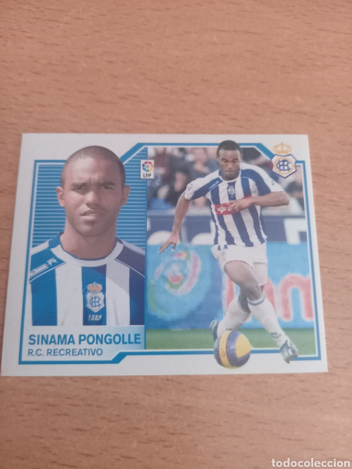 Cromos de F&uacute;tbol: Sinama Pongolle Recreativo de Huelva liga 2007 2008 07 08 ediciones este
