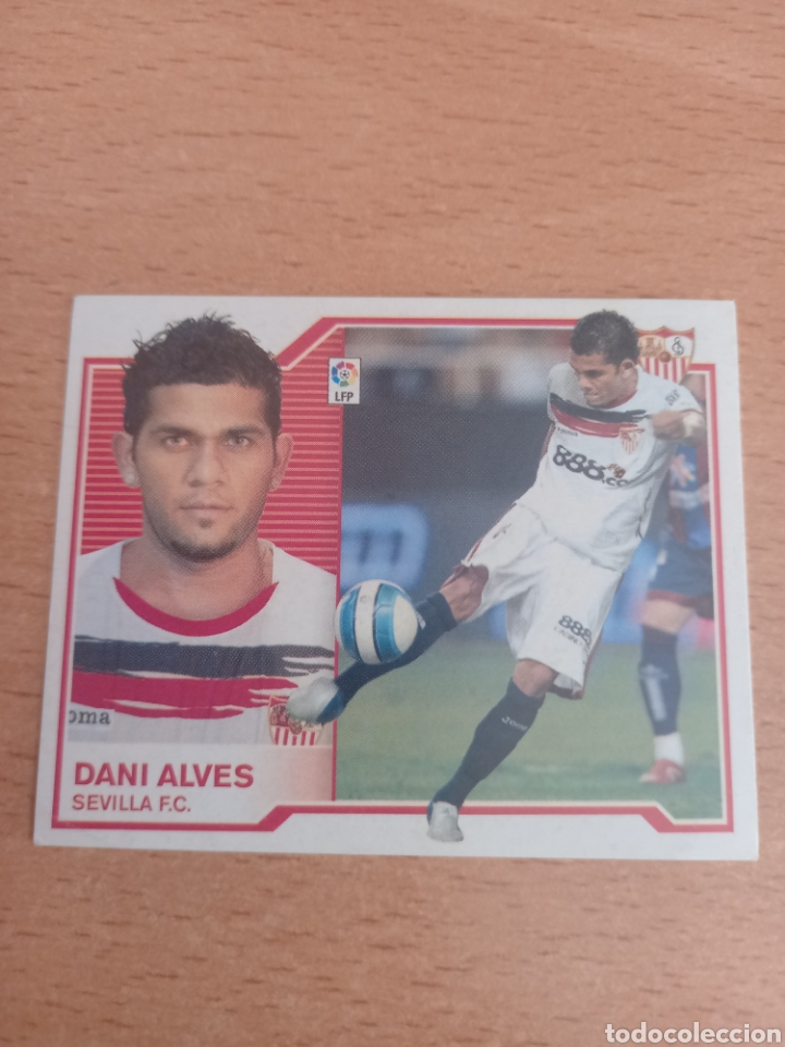 Fu&szlig;ball-Sticker: Dani Alves Sevilla liga 2007 2008 07 08 ediciones este