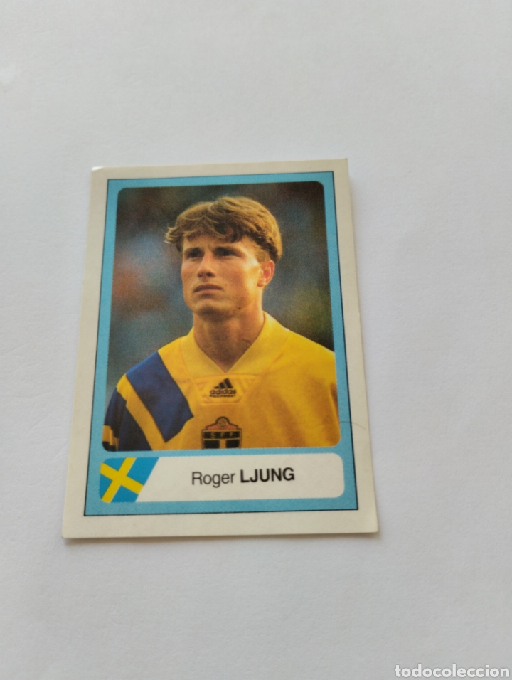 Fu&szlig;ball-Sticker: 397 LJUNG (SUECIA) CROMO MUNDIAL ESTADOS UNIDOS 94 EDICIONES ESTADIO USA 1994