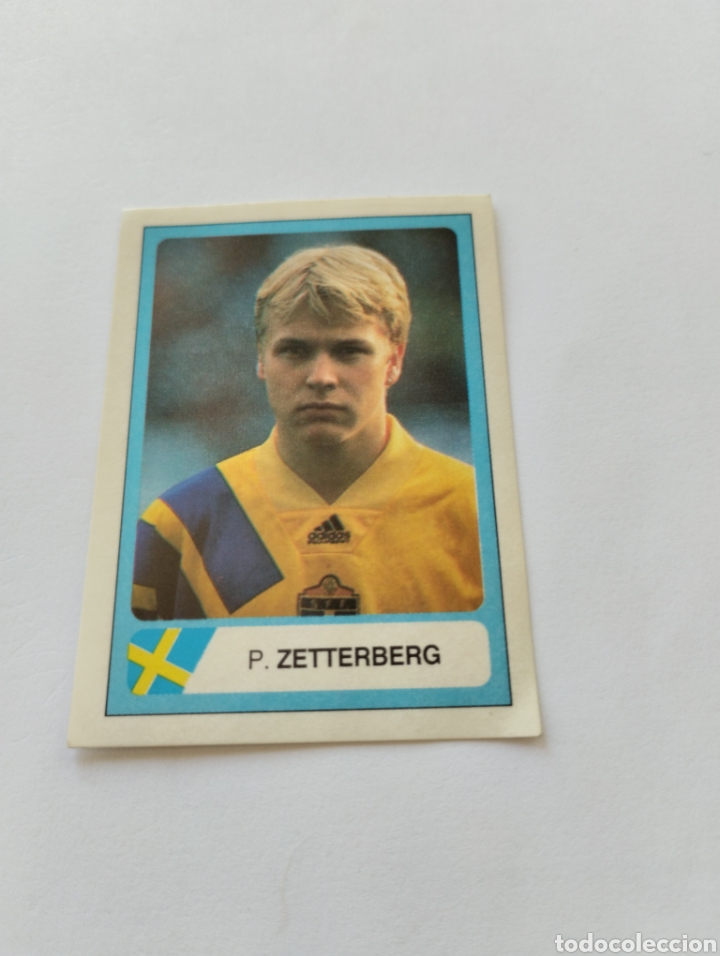 Fu&szlig;ball-Sticker: 406 ZETTERBERG ( SUECIA ) CROMO MUNDIAL ESTADOS UNIDOS 94 EDICIONES ESTADIO USA 1994