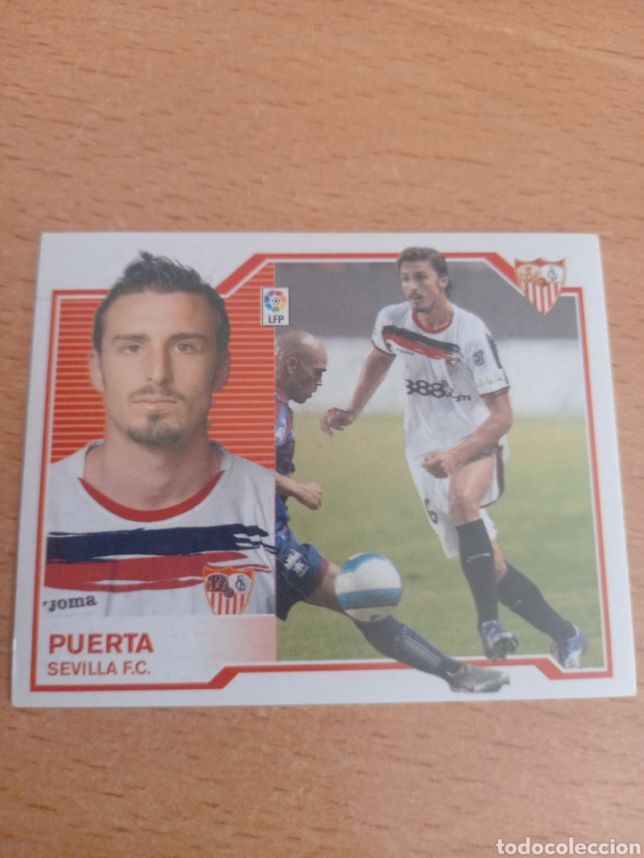 Cromos de f&uacute;tbol: Puerta Sevilla liga 2007 2008 07 08 ediciones este