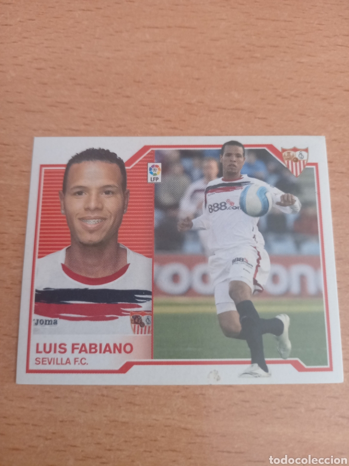 Fu&szlig;ball-Sticker: Luis Fabiano Sevilla liga 2007 2008 07 08 ediciones este