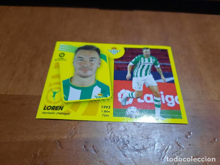 Football Stickers: LOREN 19B. LIGA 2021-22. EDICIONES ESTE. SIN PEGAR. BUEN ESTADO. COMO NUEVO. CROMO