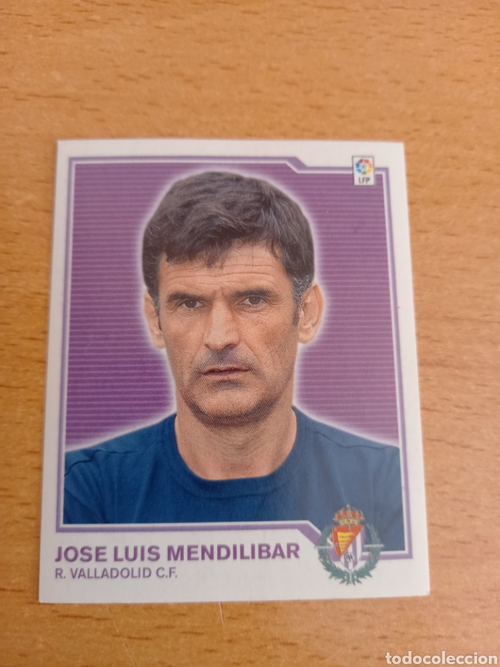 Cromos de F&uacute;tbol: Jos&eacute; Luis Mendilibar Real Valladolid liga 2007 2008 07 08 ediciones este