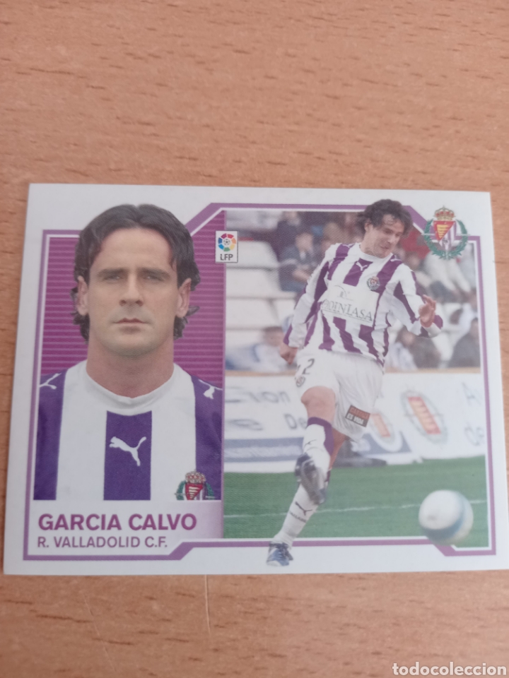 Cromos de Futebol: Garc&iacute;a Calvo Real Valladolid liga 2007 2008 07 08 ediciones este